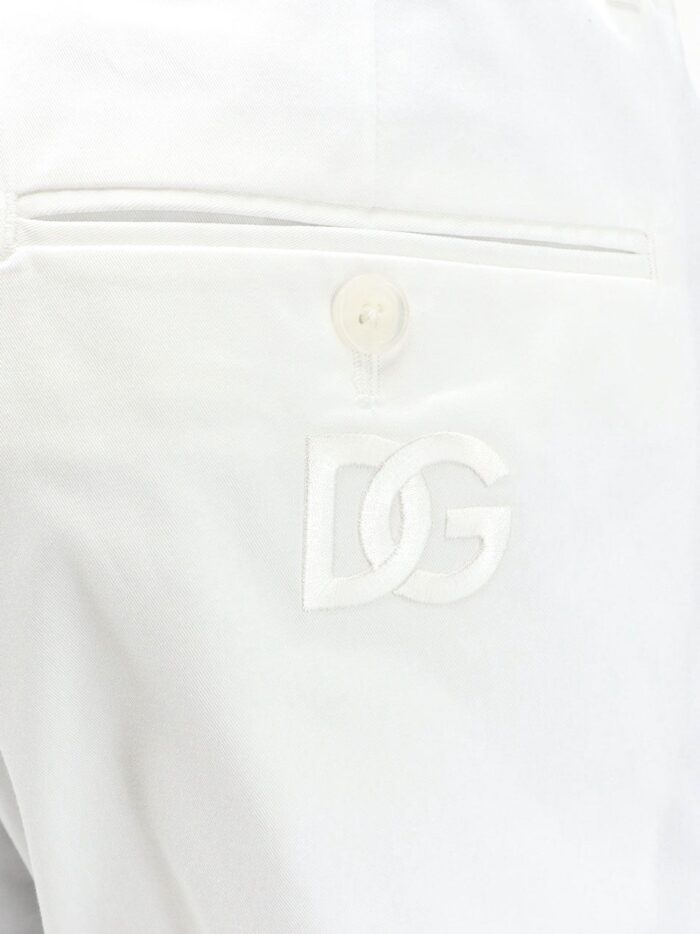 Dolce & Gabbana Stretch Cotton Trousers