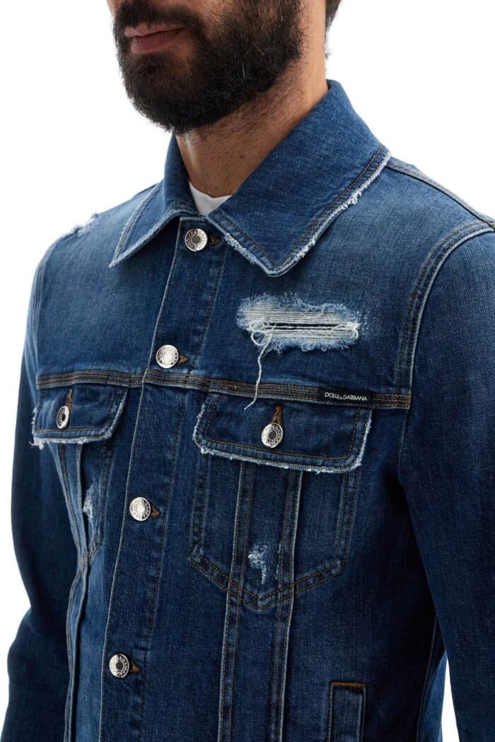 DOLCE & GABBANA Stretch Denim Jacket