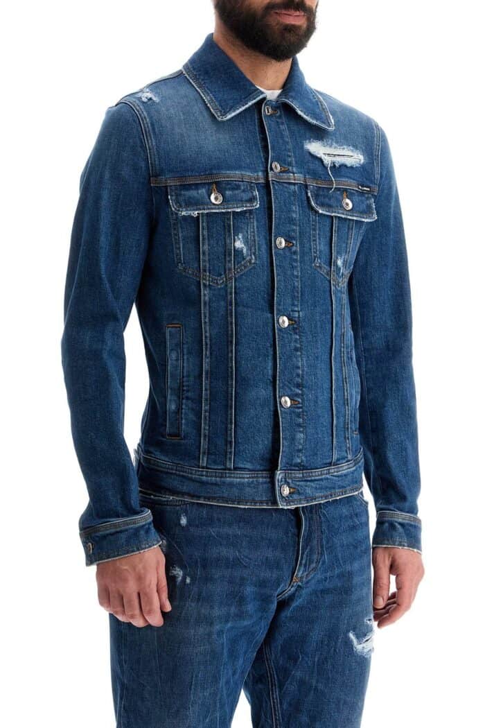 DOLCE & GABBANA Stretch Denim Jacket