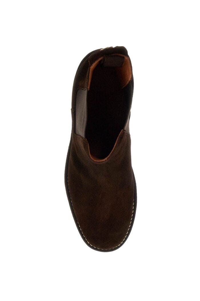 DOLCE & GABBANA Suede Ankle Boots For