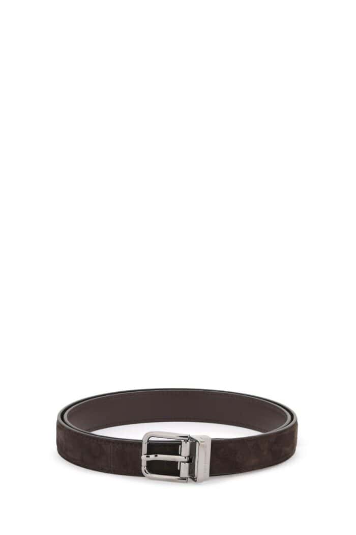 DOLCE & GABBANA Suede Belt For Stylish