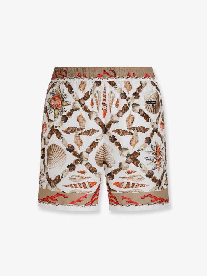 Dolce & Gabbana Swim Trunks With Pochette