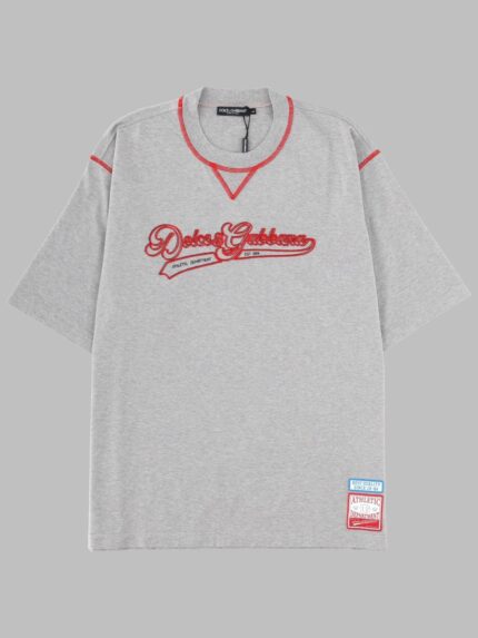 Dolce & Gabbana T-SHIRT CON LOGO RICAMATO