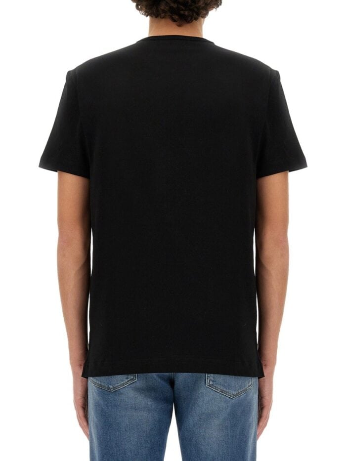 Dolce & Gabbana T-SHIRT CON PLACCA LOGATA