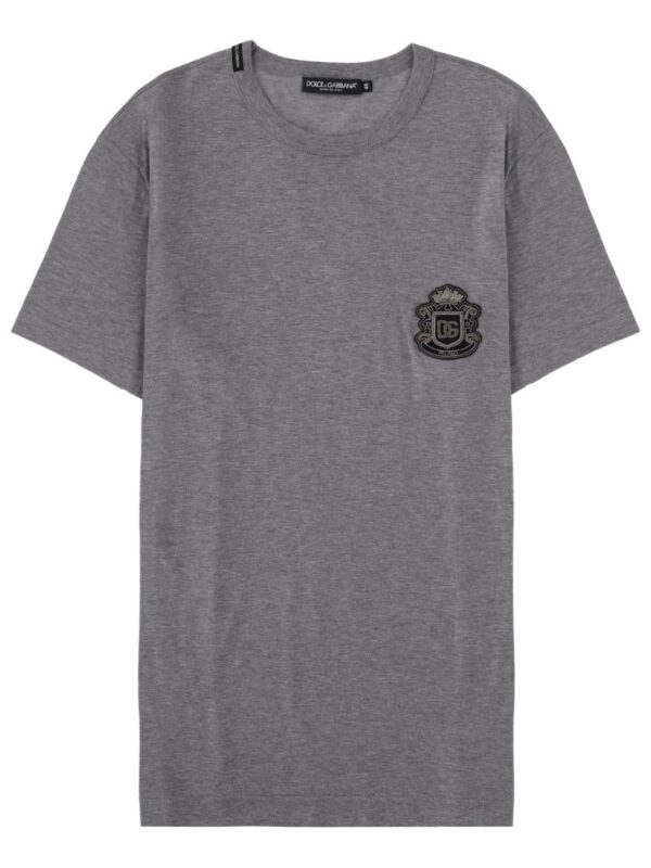 Dolce & Gabbana T-SHIRT WITH HERALDIC LOGO