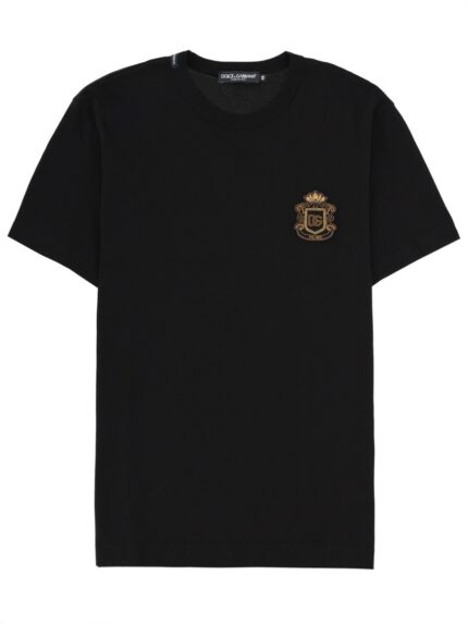 Dolce & Gabbana T-SHIRT WITH HERALDIC LOGO