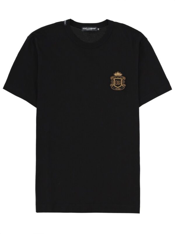 Dolce & Gabbana T-SHIRT WITH HERALDIC LOGO
