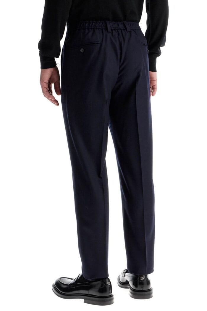 DOLCE & GABBANA Tailored Flannel Trousers For