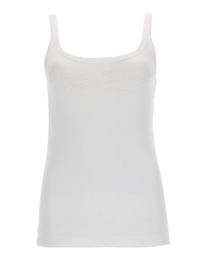 Dolce & Gabbana TANK TOP WITH LOGO