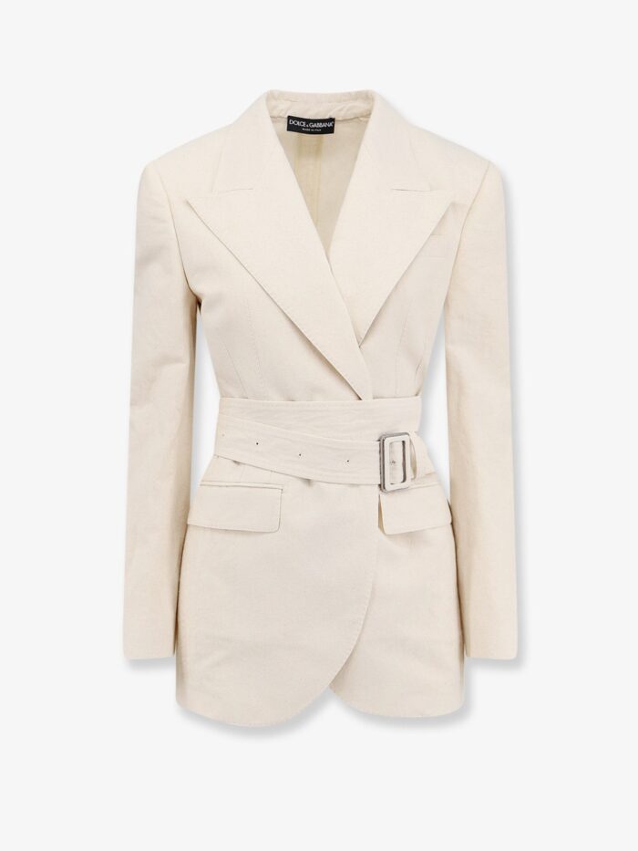 dolce & gabbana taormina rustic canvas blazer Dolce & Gabbana Taormina Rustic Canvas Blazer