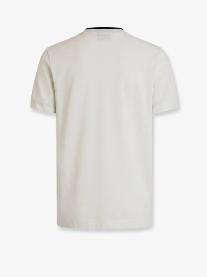 Dolce & Gabbana Technical Fabric T-shirt With Front Embroidery