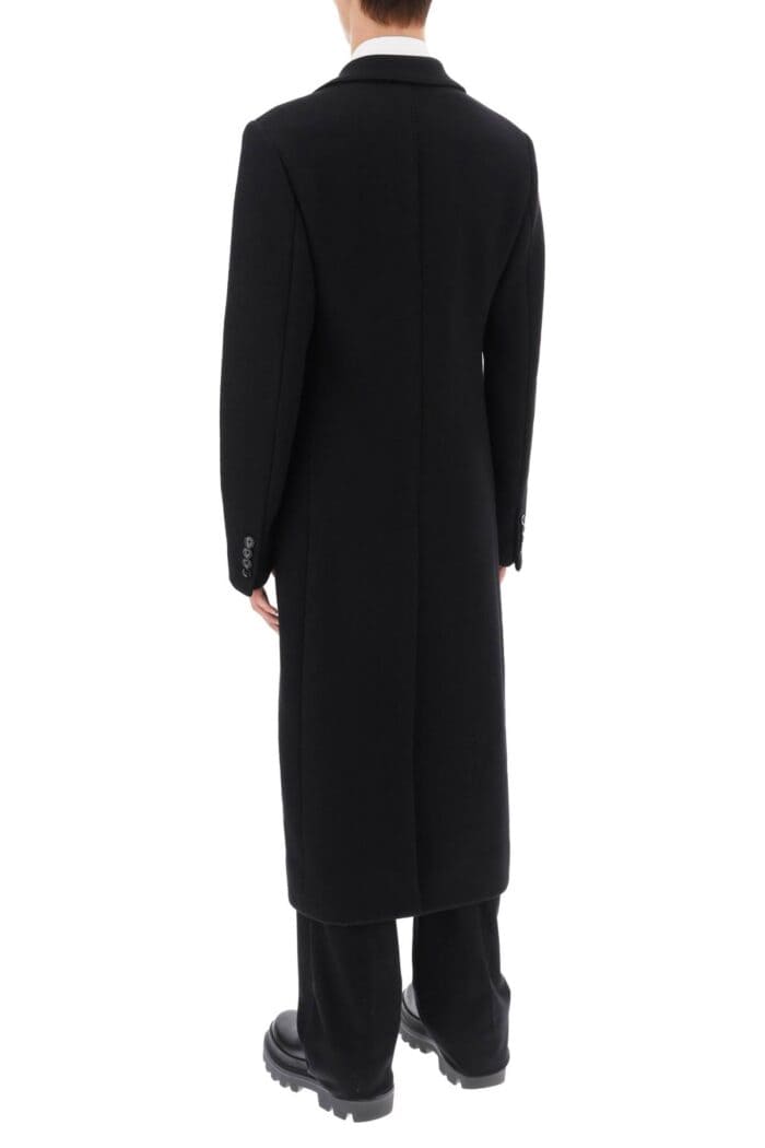 Dolce & Gabbana Techno-wool Deconstructed Coat