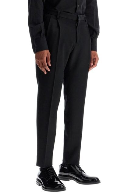 DOLCE & GABBANA Tuxedo Trousers In Gab