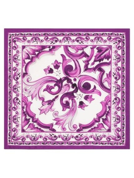 Dolce & Gabbana TWILL SCARF WITH PRINT