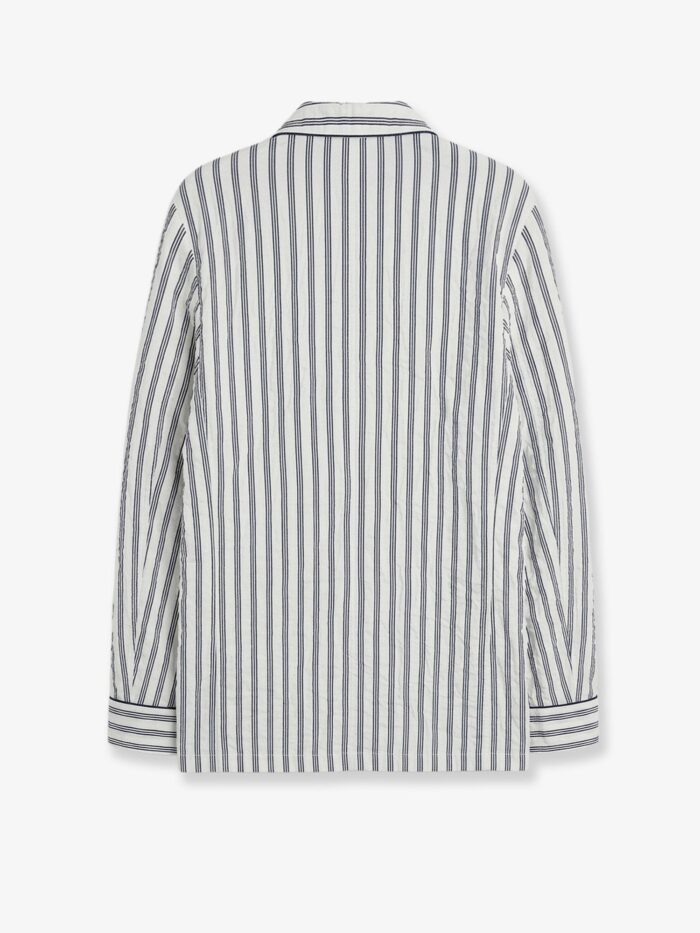Dolce & Gabbana Vanity Froissé Fabric Dressing Gown Shirt