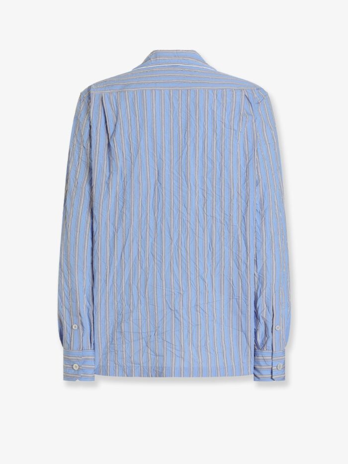 Dolce & Gabbana Vanity Pajamas Froissé Cotton Shirt