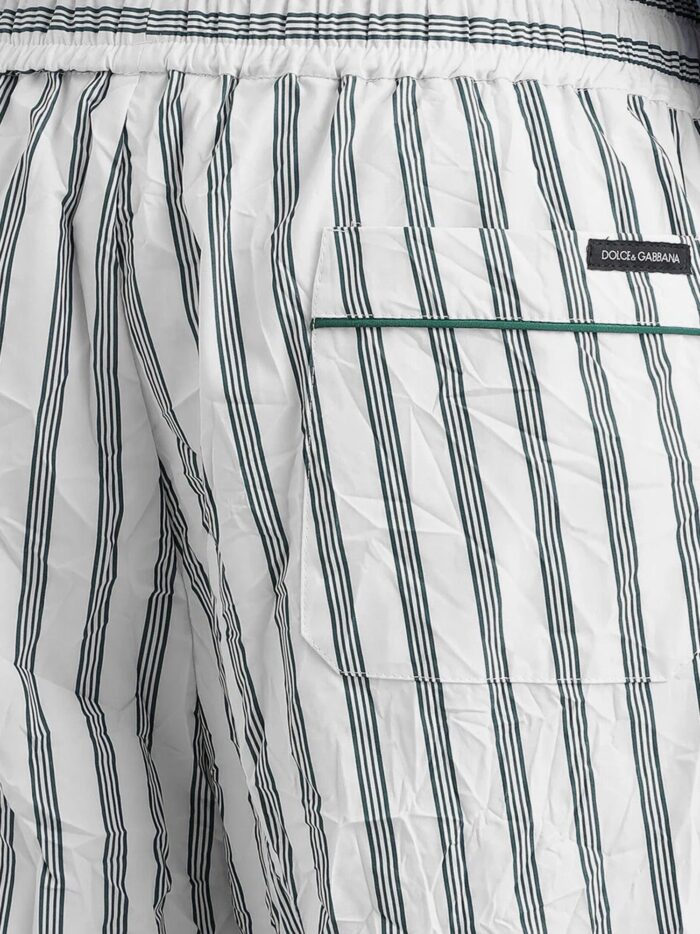 Dolce & Gabbana Vanity Pajamas Froissé Fabric Trousers