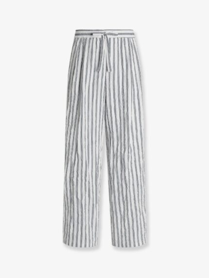 Dolce & Gabbana Vanity Pajamas Froissé Fabric Trousers