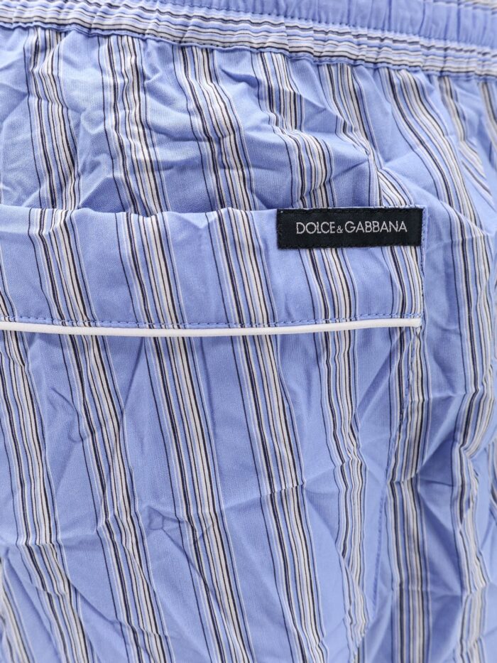 Dolce & Gabbana Vanity Pajamas Froissé Poplin Trousers