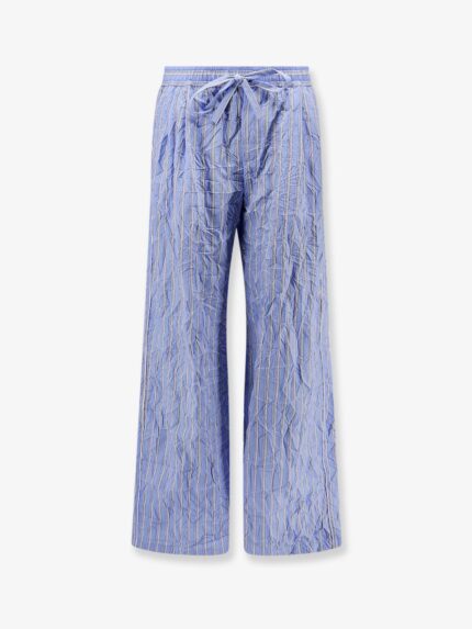 Dolce & Gabbana Vanity Pajamas Froissé Poplin Trousers