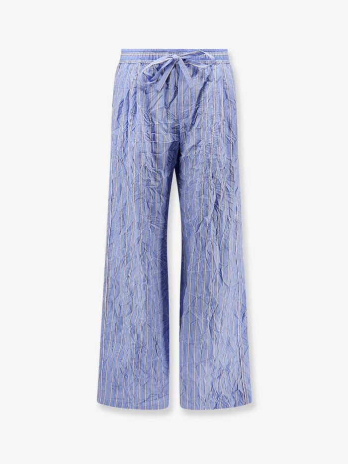 dolce & gabbana vanity pajamas froissé poplin trousers Dolce & Gabbana Vanity Pajamas Froissé Poplin Trousers