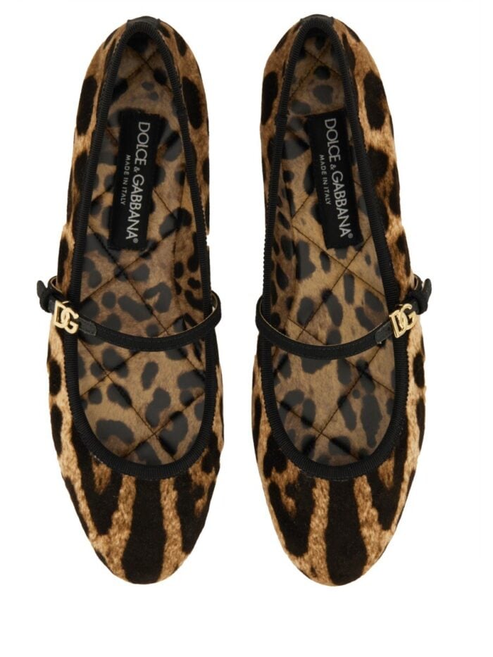 Dolce & Gabbana VELVET BALLERINA