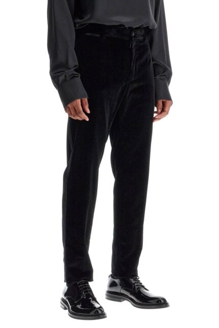 DOLCE & GABBANA Velvet Tuxedo Pants