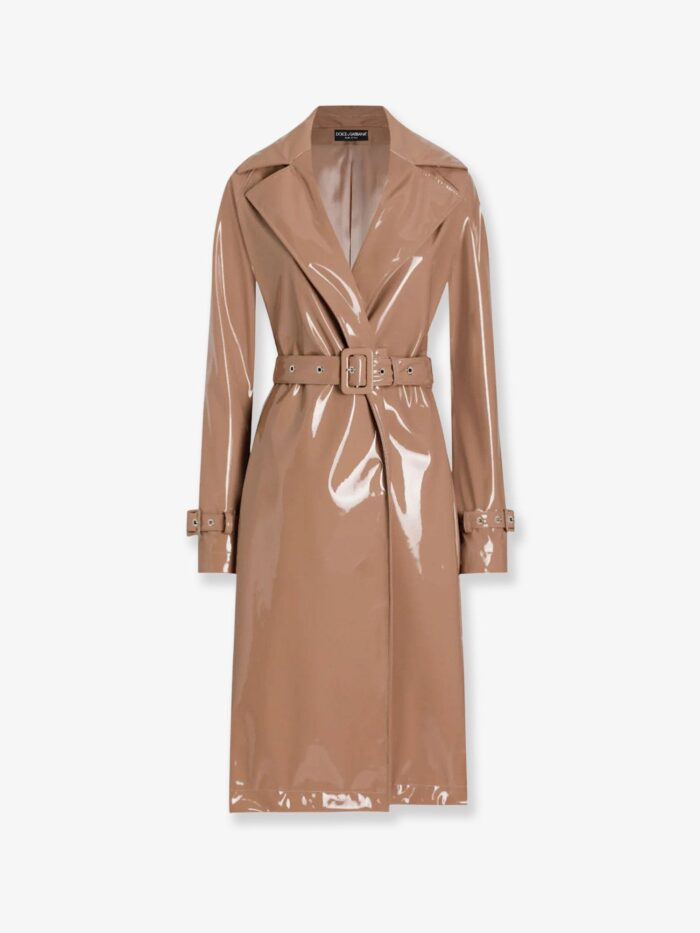 Dolce & Gabbana Vinyl Trench