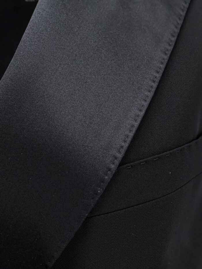 Dolce & Gabbana Virgin Wool And Silk Blend Tuxedo Vest