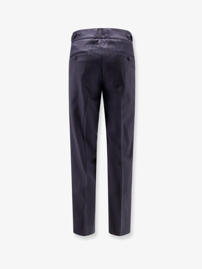 Dolce & Gabbana Virgin Wool Trousers With Pinces