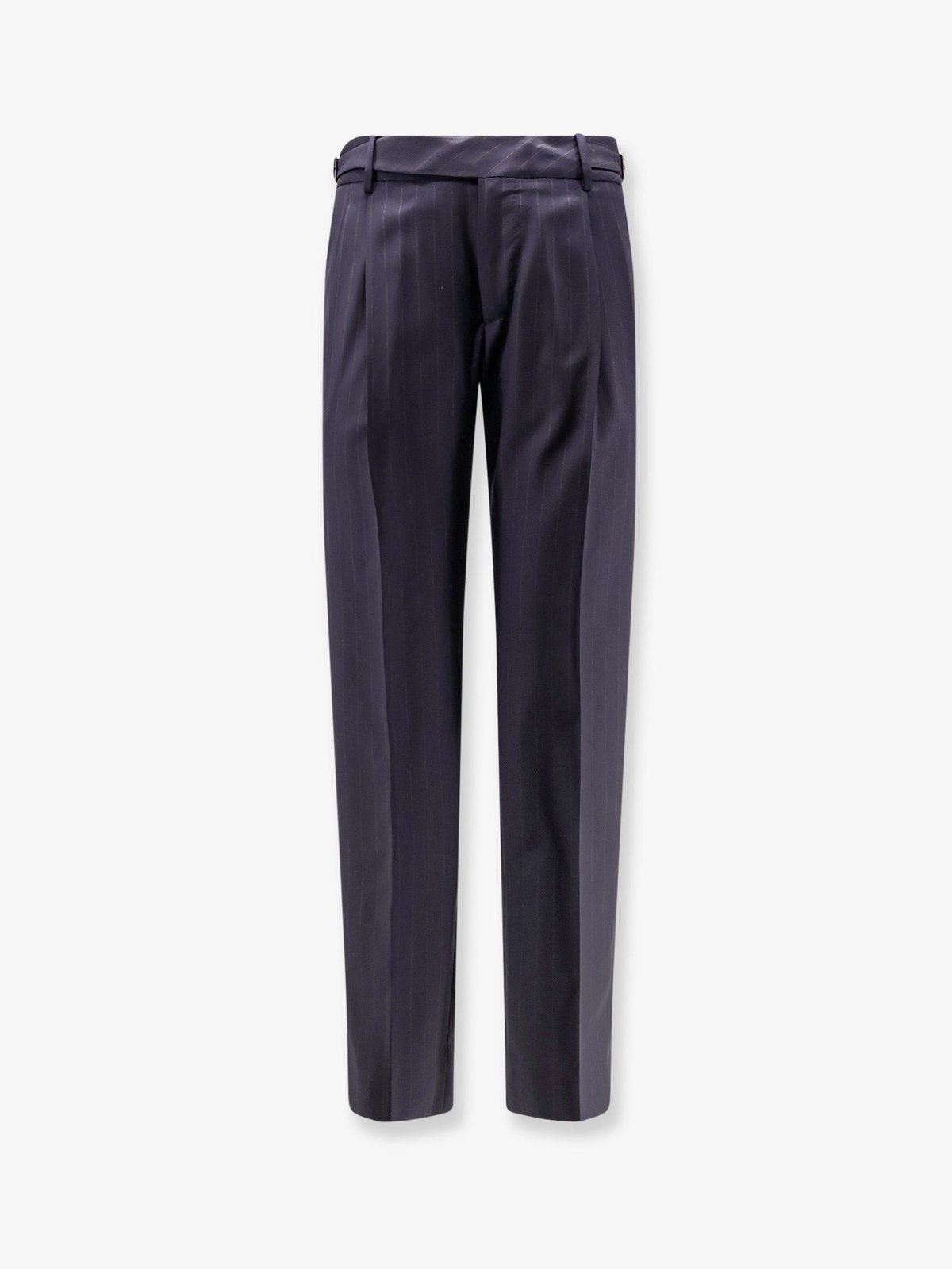 Dolce & Gabbana Virgin Wool Trousers With Pinces