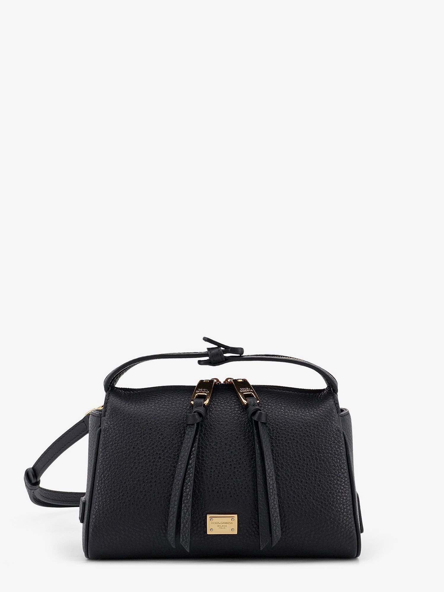 Dolce & Gabbana Vittoria Leather Handbag