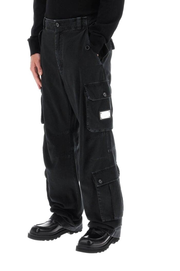 Dolce & Gabbana Wide-leg Cargo Pants