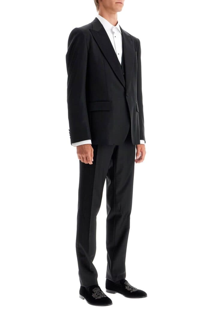 DOLCE & GABBANA Wool And Silk Tuxedo Suit