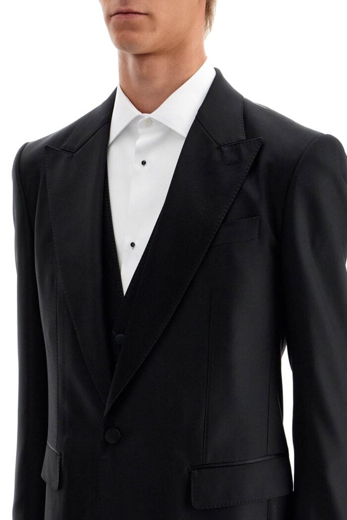 DOLCE & GABBANA Wool And Silk Tuxedo Suit