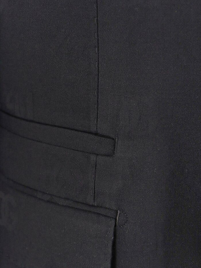 Dolce & Gabbana Wool Blazer With All-over Monogram
