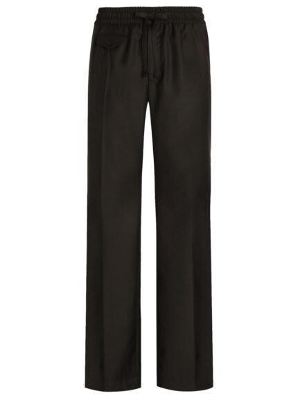Dolce & Gabbana WOOL KNIT JOGGING PANTS