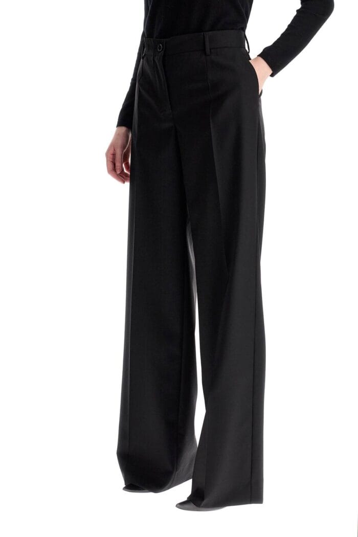 DOLCE & GABBANA Woolen Flare Pants In