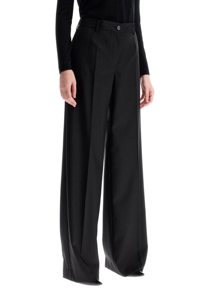 DOLCE & GABBANA Woolen Flare Pants In