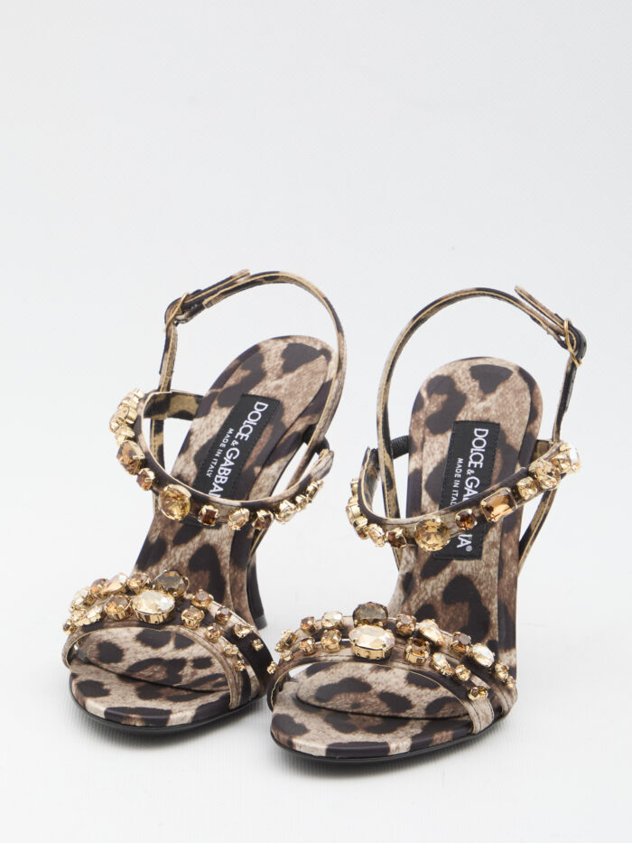 Dolce&gabbana Animal print sandals