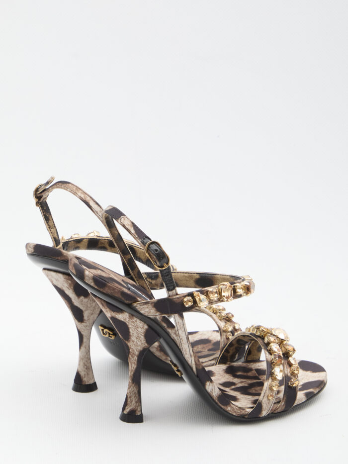 Dolce&gabbana Animal print sandals