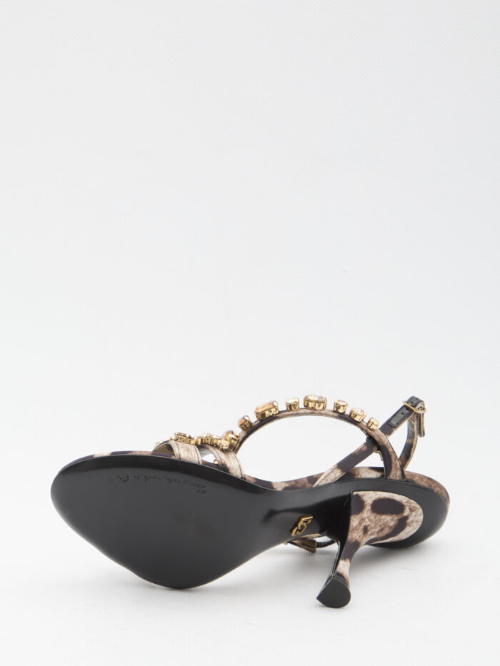 Dolce&gabbana Animal print sandals