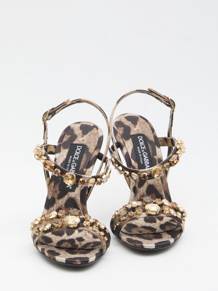 Dolce&gabbana Animal print sandals