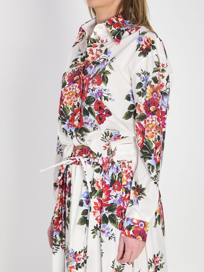 Dolce&gabbana Bunch of flowers print shirt