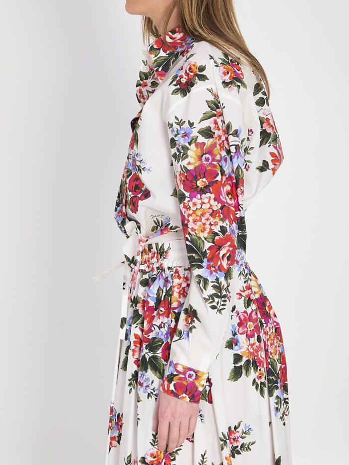 Dolce&gabbana Bunch of flowers print shirt