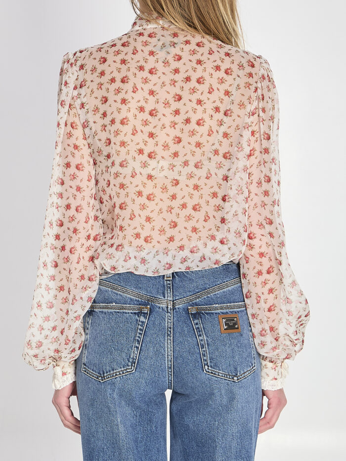 Dolce&gabbana Chiffon top