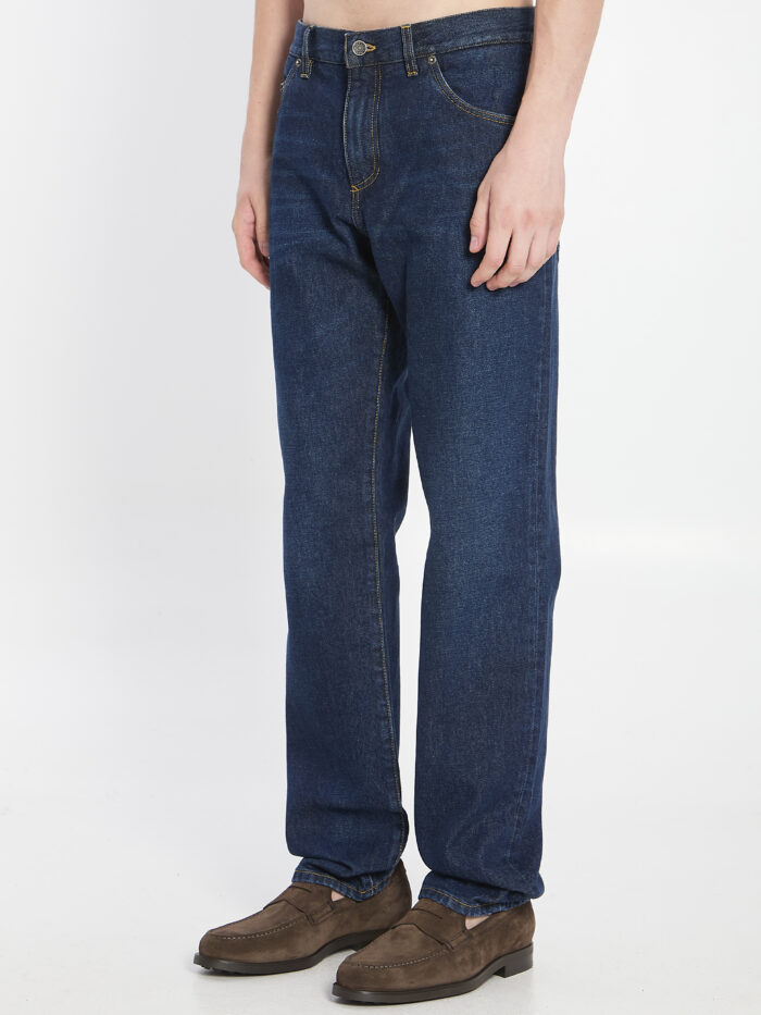 Dolce&gabbana Denim pants with plaque
