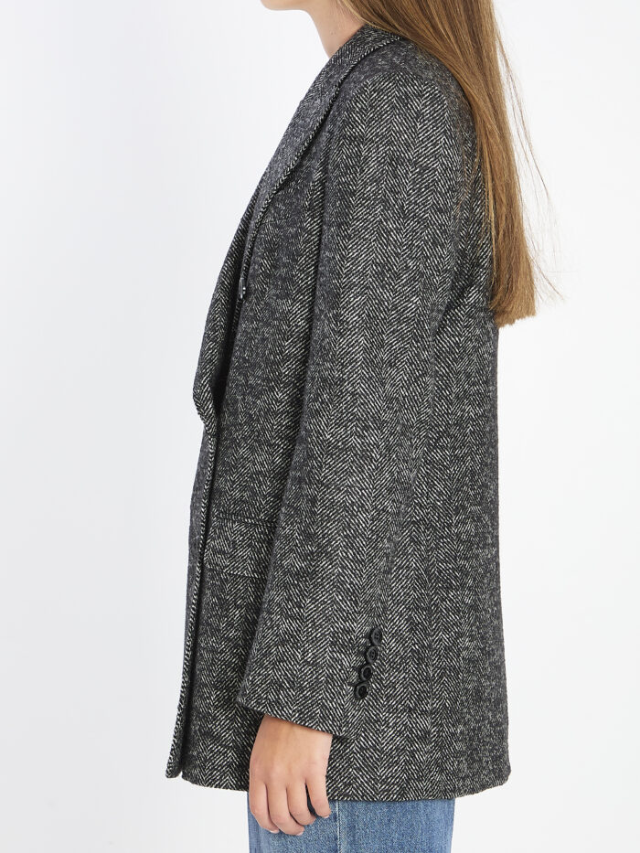 Dolce&gabbana Double-breasted chevron jacket