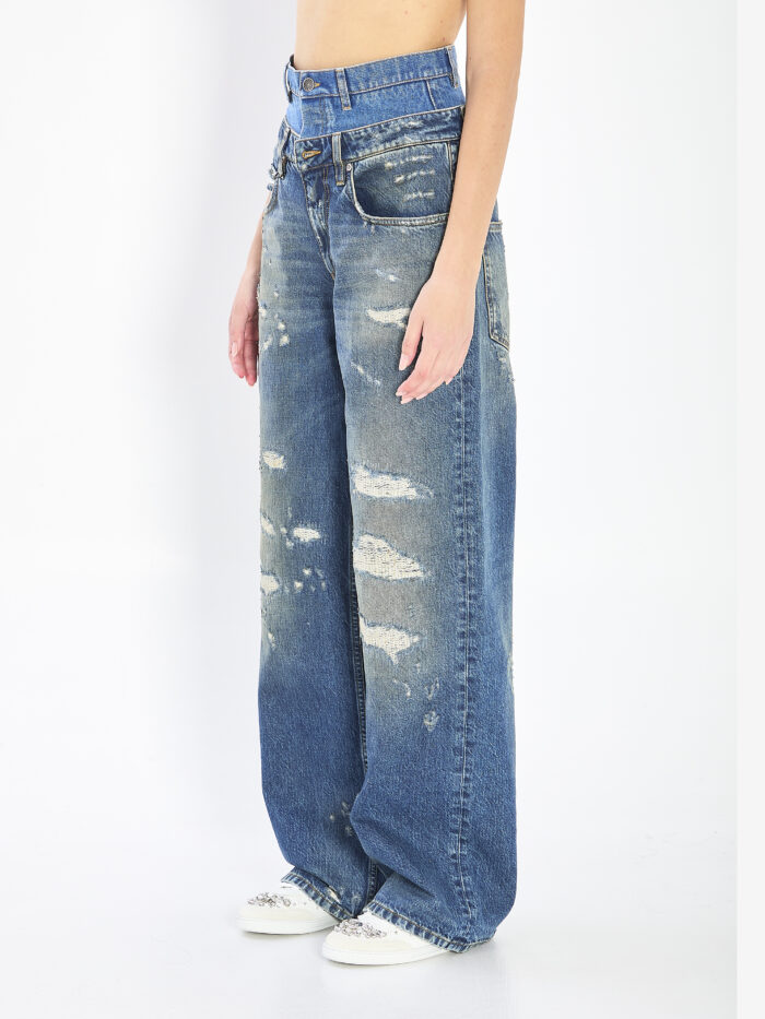 Dolce&gabbana Double wasited denim jeans