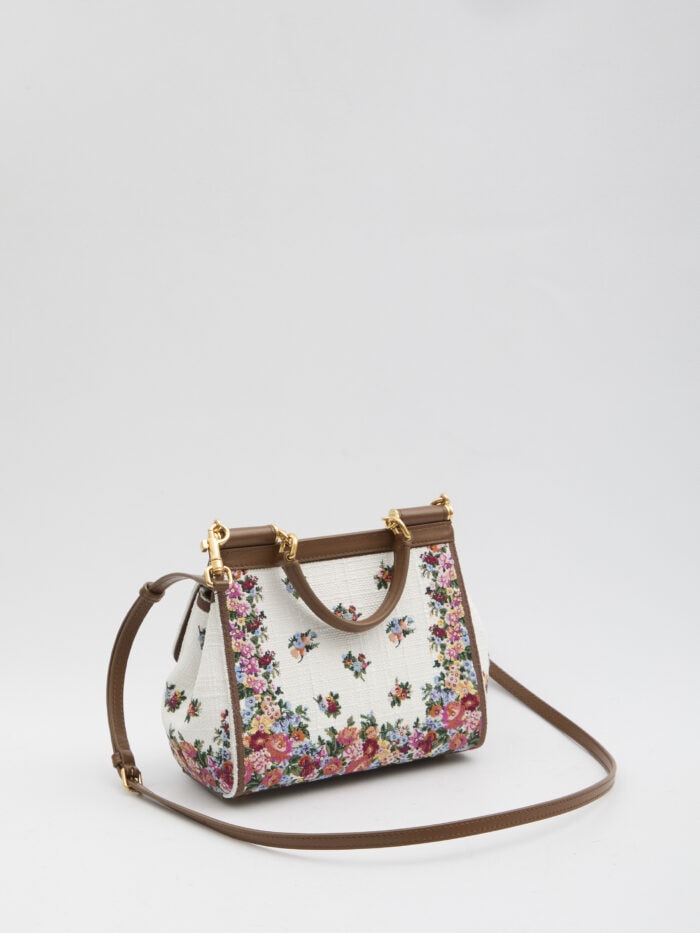Dolce&gabbana Embroidered Sicily bag medium
